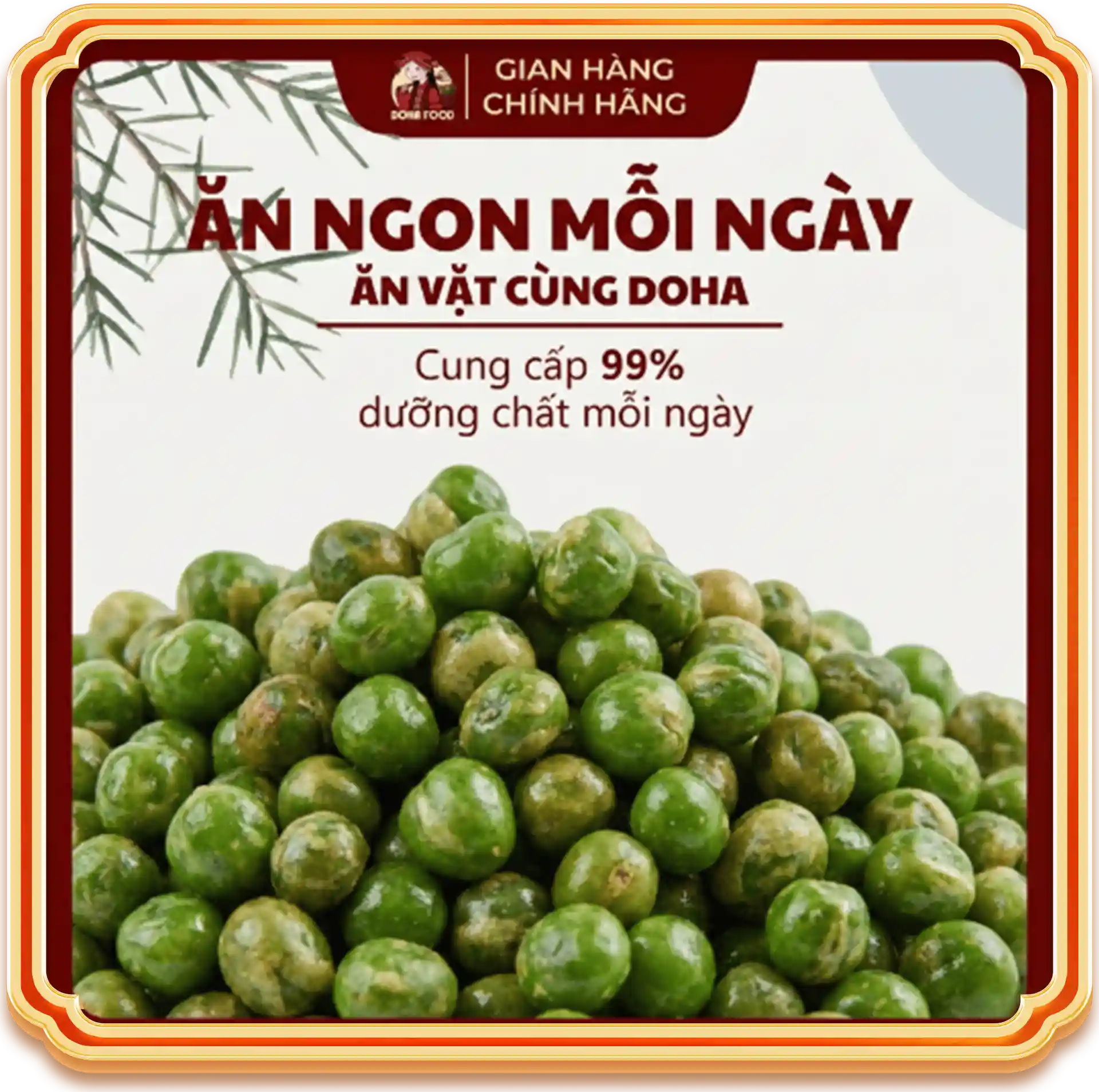 hạt đậu hà lan phụ