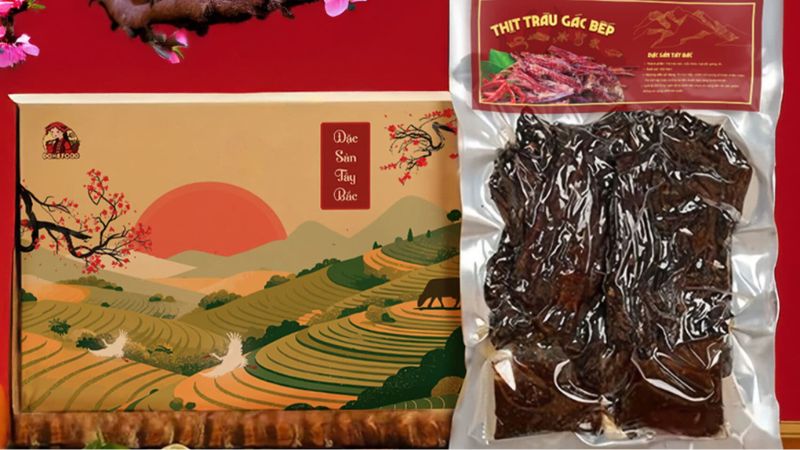 Thịt trâu gác bếp Doha Food