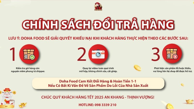 Chính sách đổi trả hàng