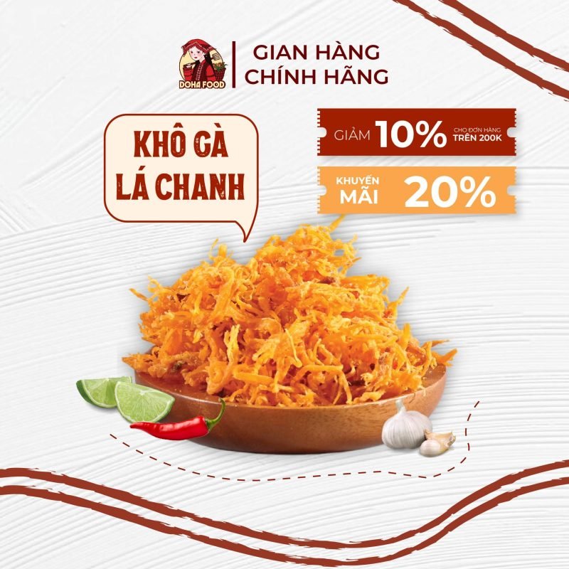 Khô Gà Lá Chanh Doha Food