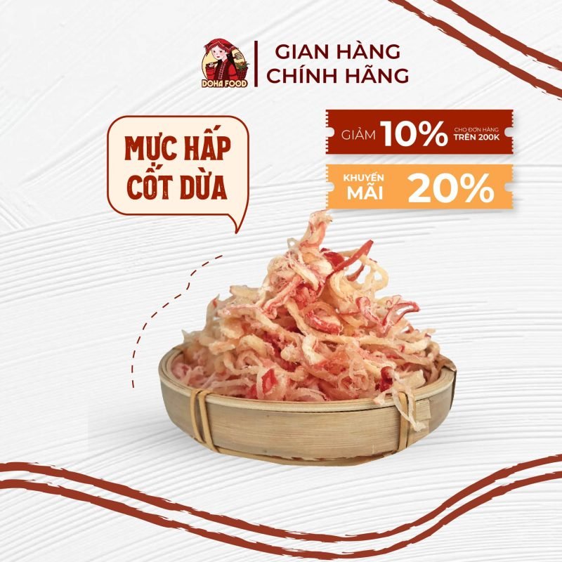 Mực hấp cốt dừa Doha Food