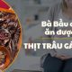 Bà bầu có được ăn thịt trâu gác bếp