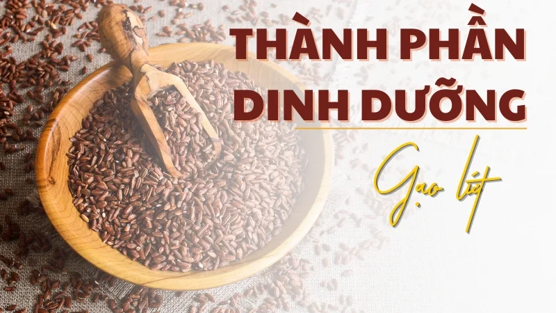 Thành phần dinh dưỡng gạo lứt