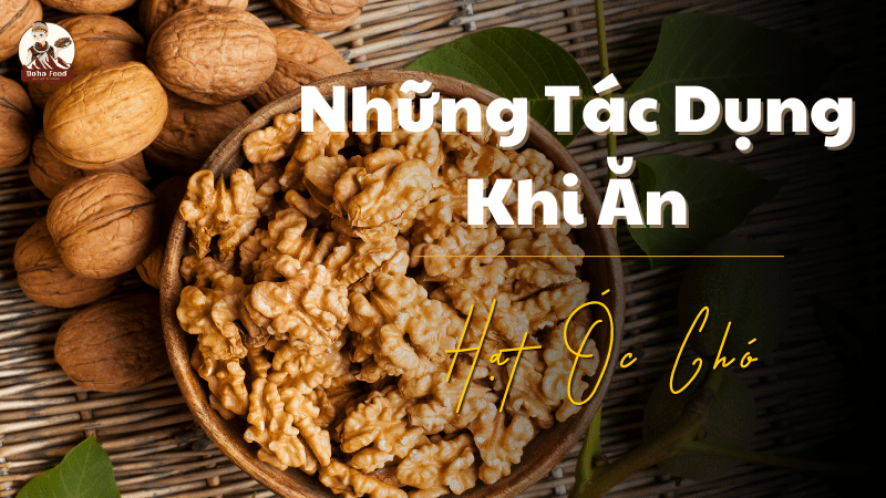 Công dụng khi ăn hạt óc chó