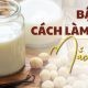 Cách làm sữa hạt macca