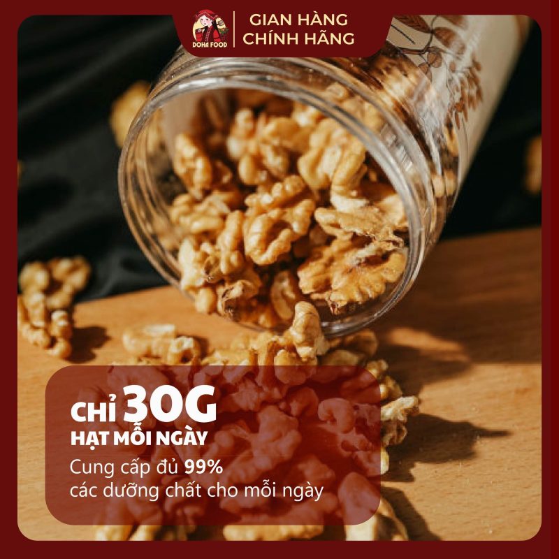 Hạt óc chó vàng