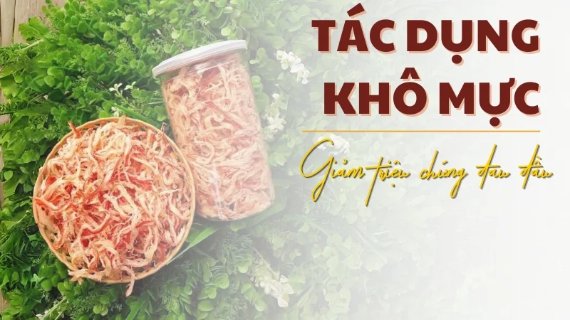 Tác dụng của khô mực