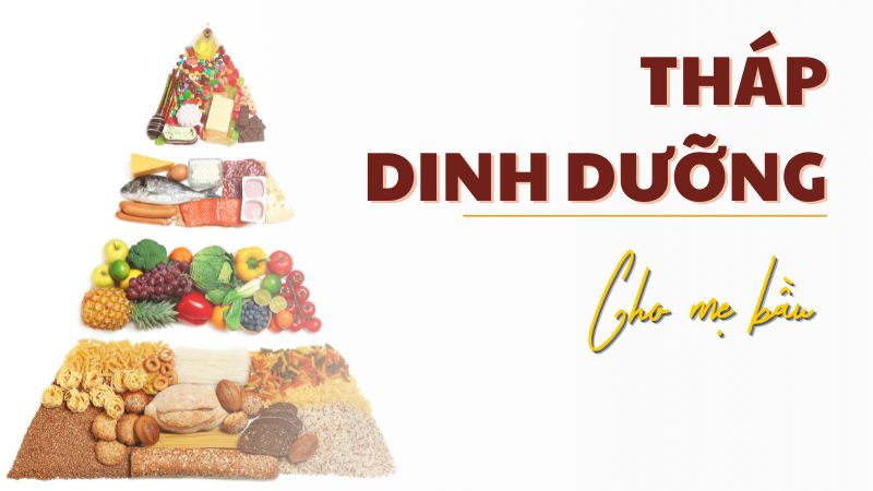 Tháp dinh dưỡng cho mẹ bầu