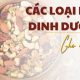 các loại hạt dinh dưỡng