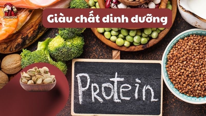 Hạt dẻ cười giàu chất dinh dưỡng 