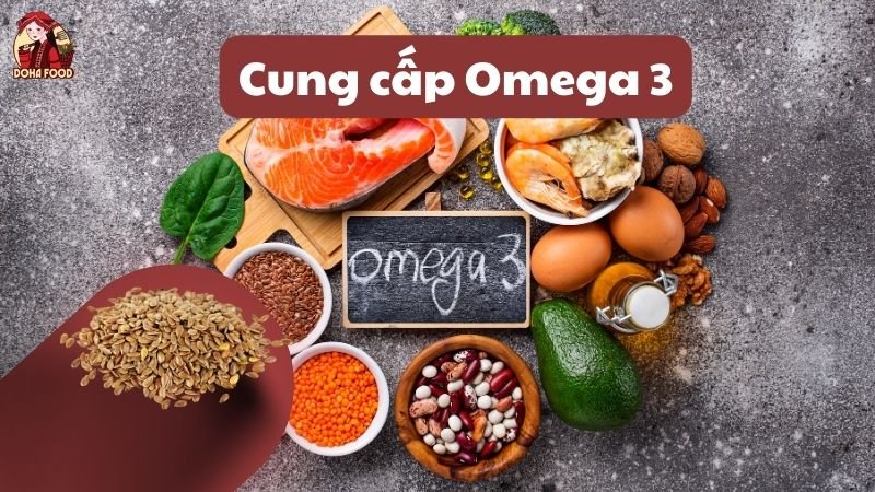 Hạt chia giúp cung cấp omega lanh cho cơ thể