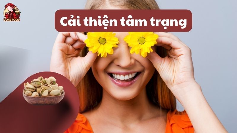 Hạt dẻ cười giúp cải thiện tâm trạng