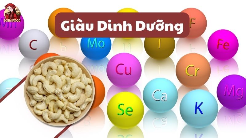 Hạt Điều Giàu Dinh Dưỡng