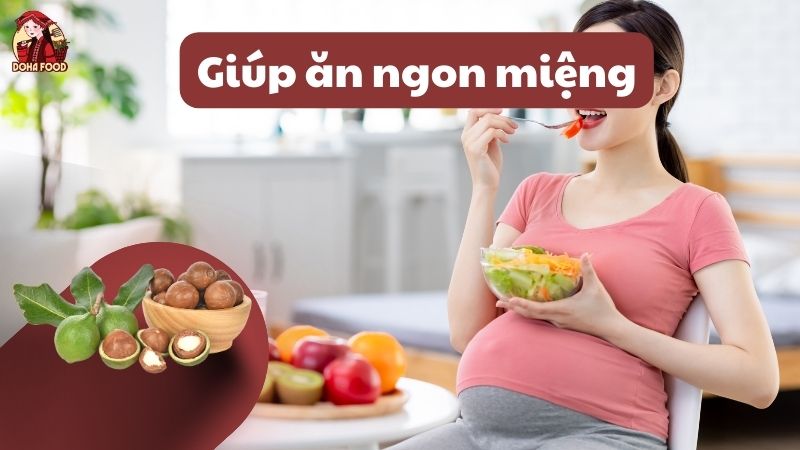 Hạt macca giúp giảm biếng ăn