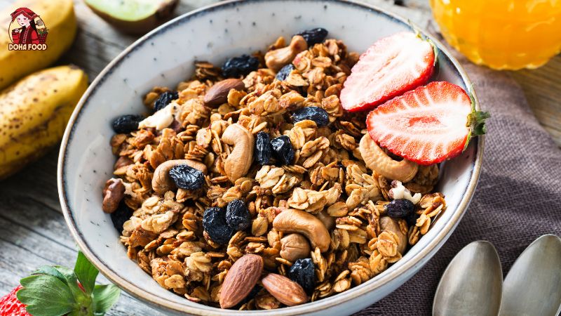 Hạt dinh dưỡng ăn kèm granola