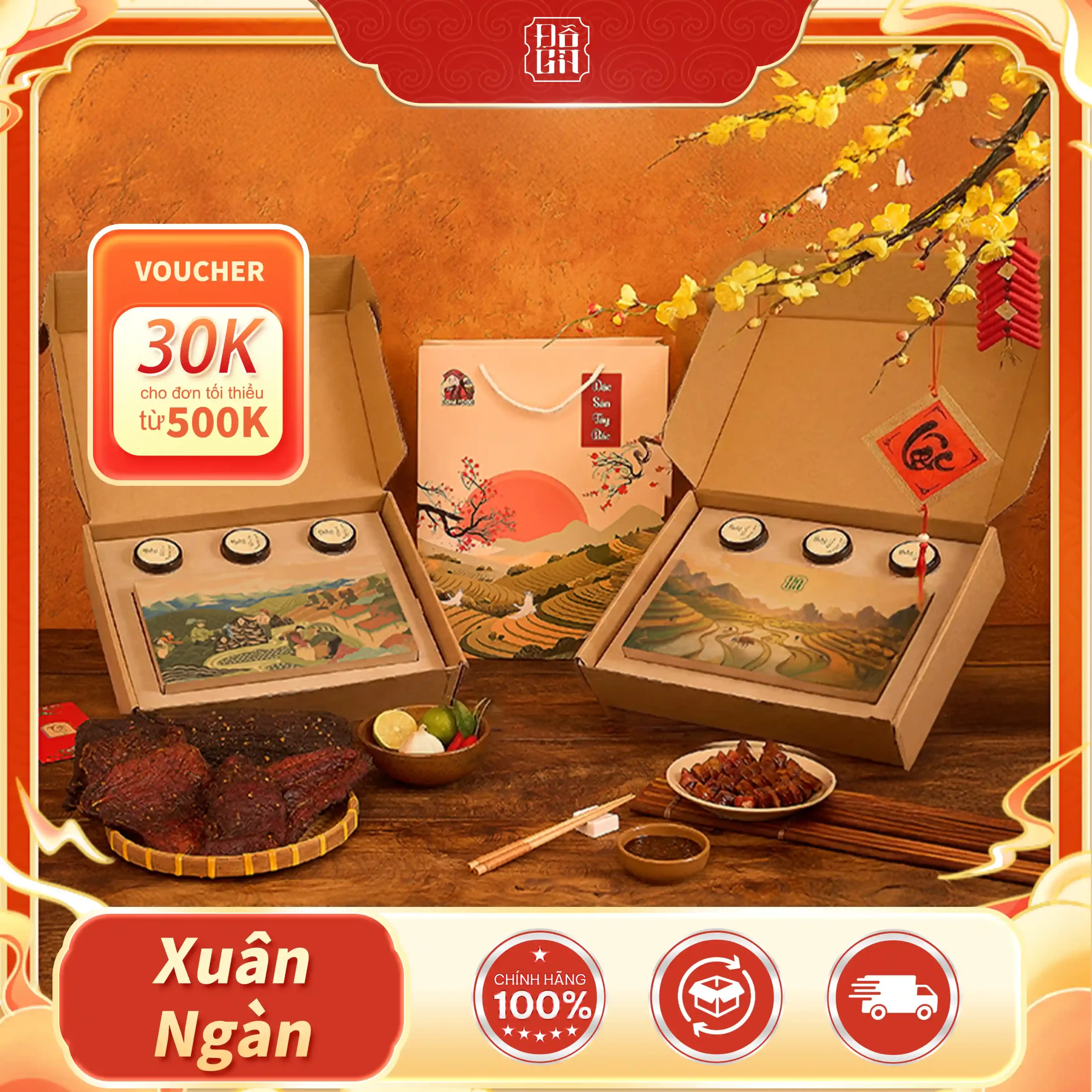 Trang chủ Set quà đặc sản Tây Bắc Xuân Ngàn