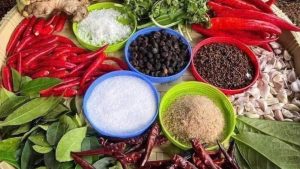 Quy trình chế biến muối mắc khén - chẩm chéo tây bắc