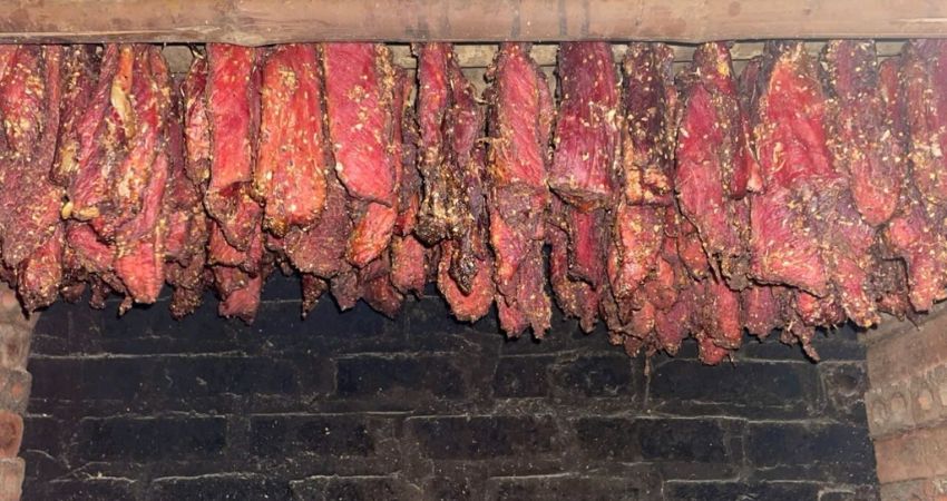 4+ Cách Ăn Thịt Lợn Gác Bếp Dễ Dàng Thịt lợn sấy