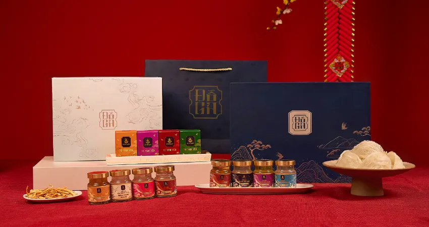 ảnh set quà yến 1