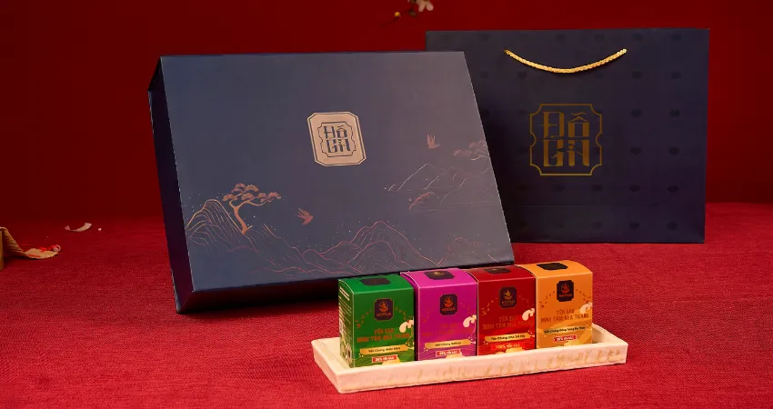 ảnh set quà yến 10