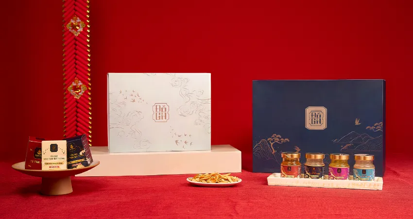 ảnh set quà yến 12