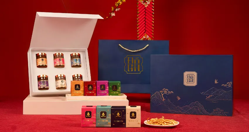 Cao Phẩm Ngọc Yến ảnh set quà yến 2