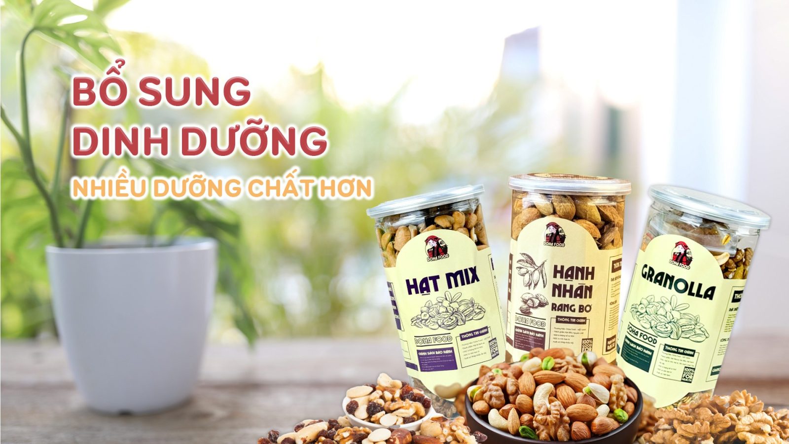 Dohafood - Bổ sung dinh dưỡng, nhiều dưỡng chất hơn